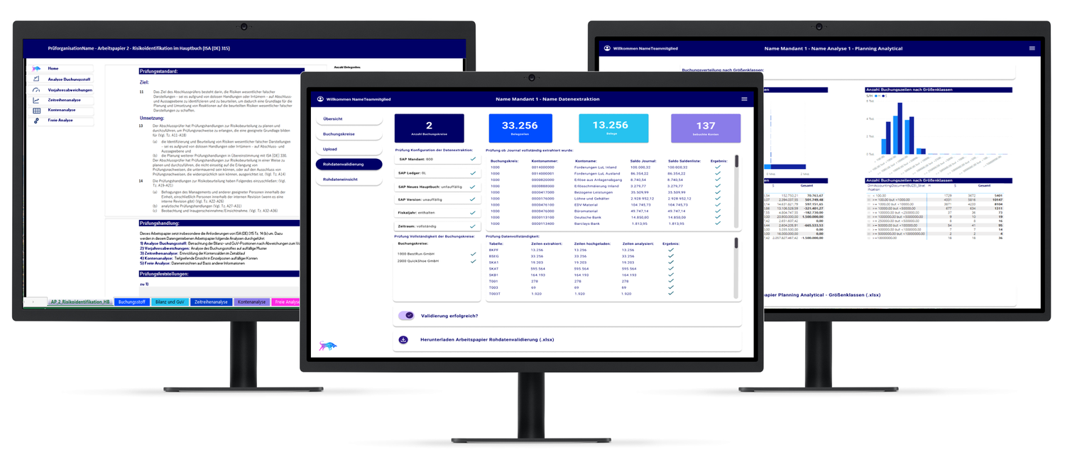 AUDAVIS - Audit Analytics Dashboards